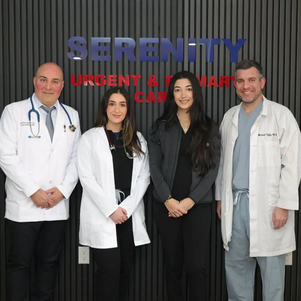 Medical team at Serenity Urgent Care & Primary Care Clinic in Livonia, Michigan.